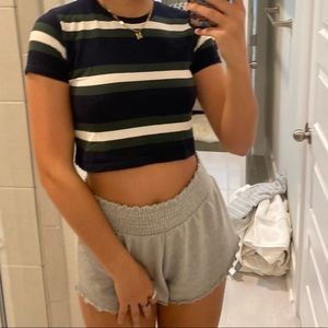 Brandy Melville Helen Cropped Tee